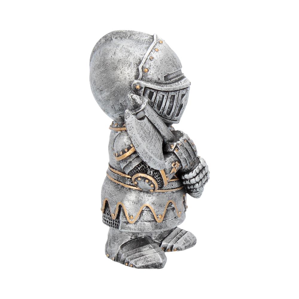 Silver Knight Sir Chopalot Figurine