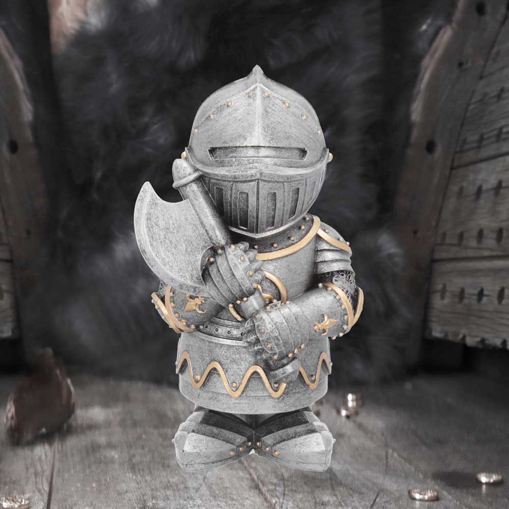 Silver Knight Sir Chopalot Figurine