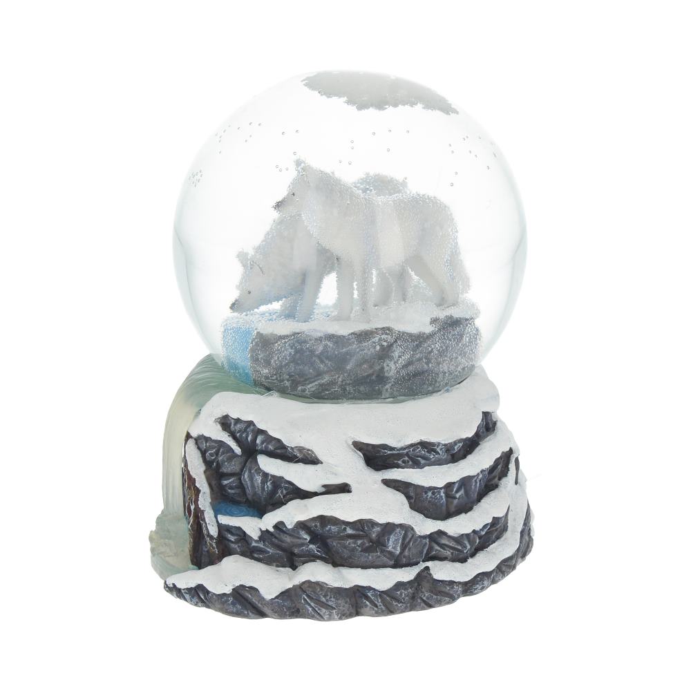 Lisa Parker | Warriors of Winter Wolf Snowglobe