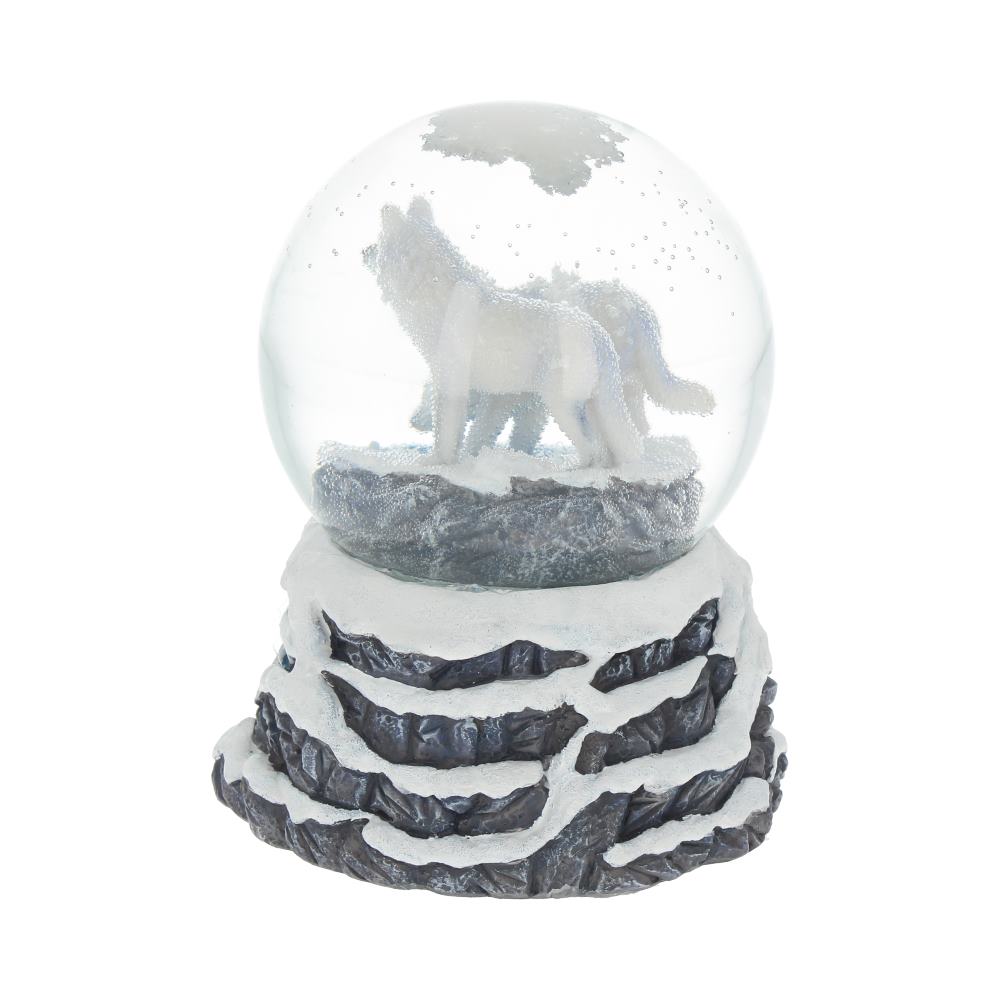 Lisa Parker | Warriors of Winter Wolf Snowglobe