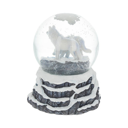 Lisa Parker | Warriors of Winter Wolf Snowglobe