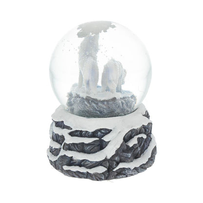 Lisa Parker | Warriors of Winter Wolf Snowglobe