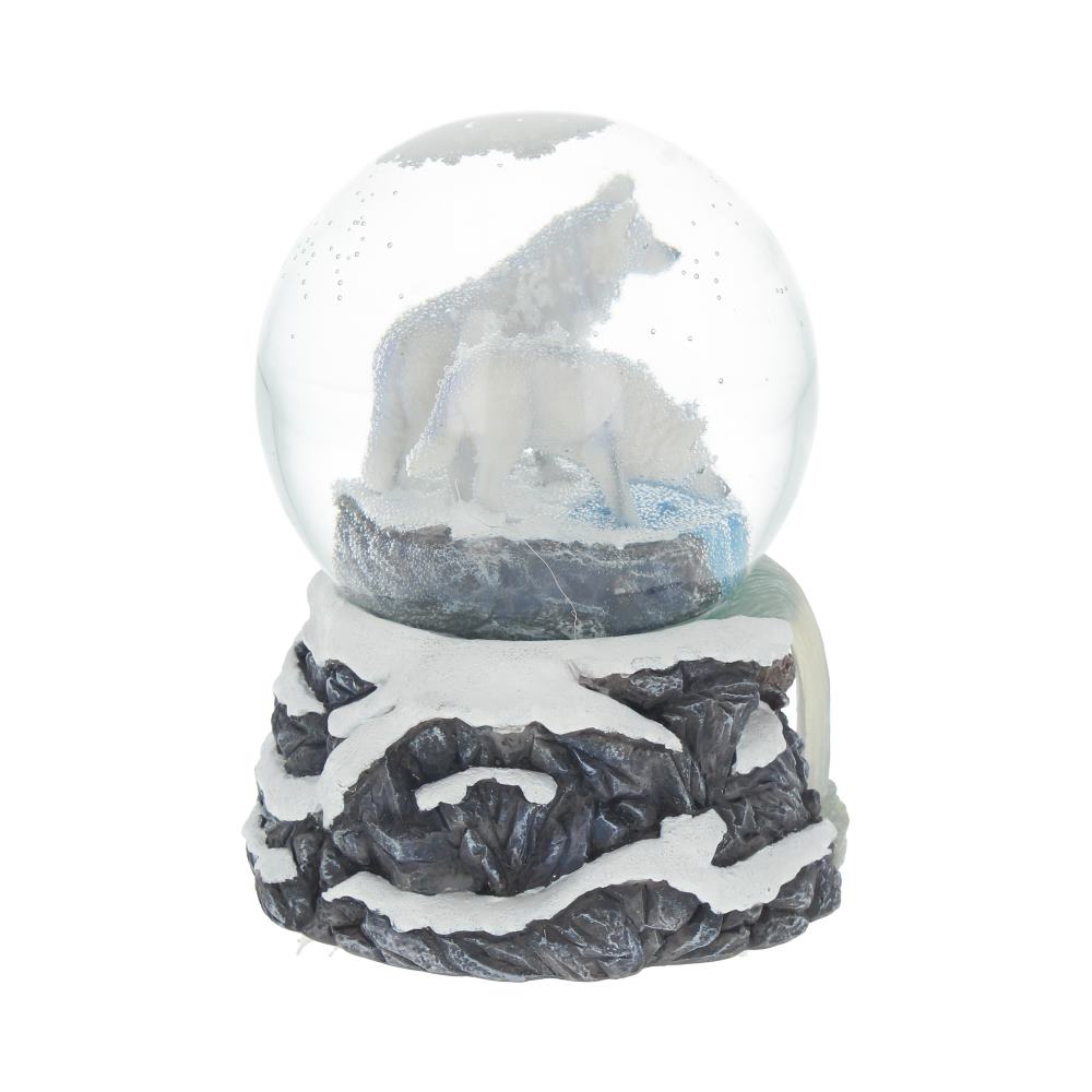 Lisa Parker | Warriors of Winter Wolf Snowglobe