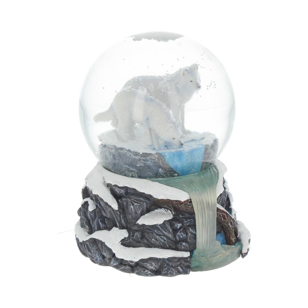 Lisa Parker | Warriors of Winter Wolf Snowglobe