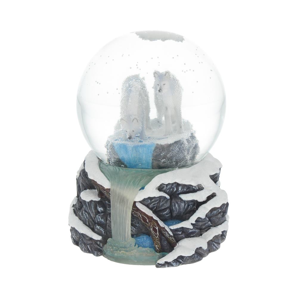 Lisa Parker | Warriors of Winter Wolf Snowglobe