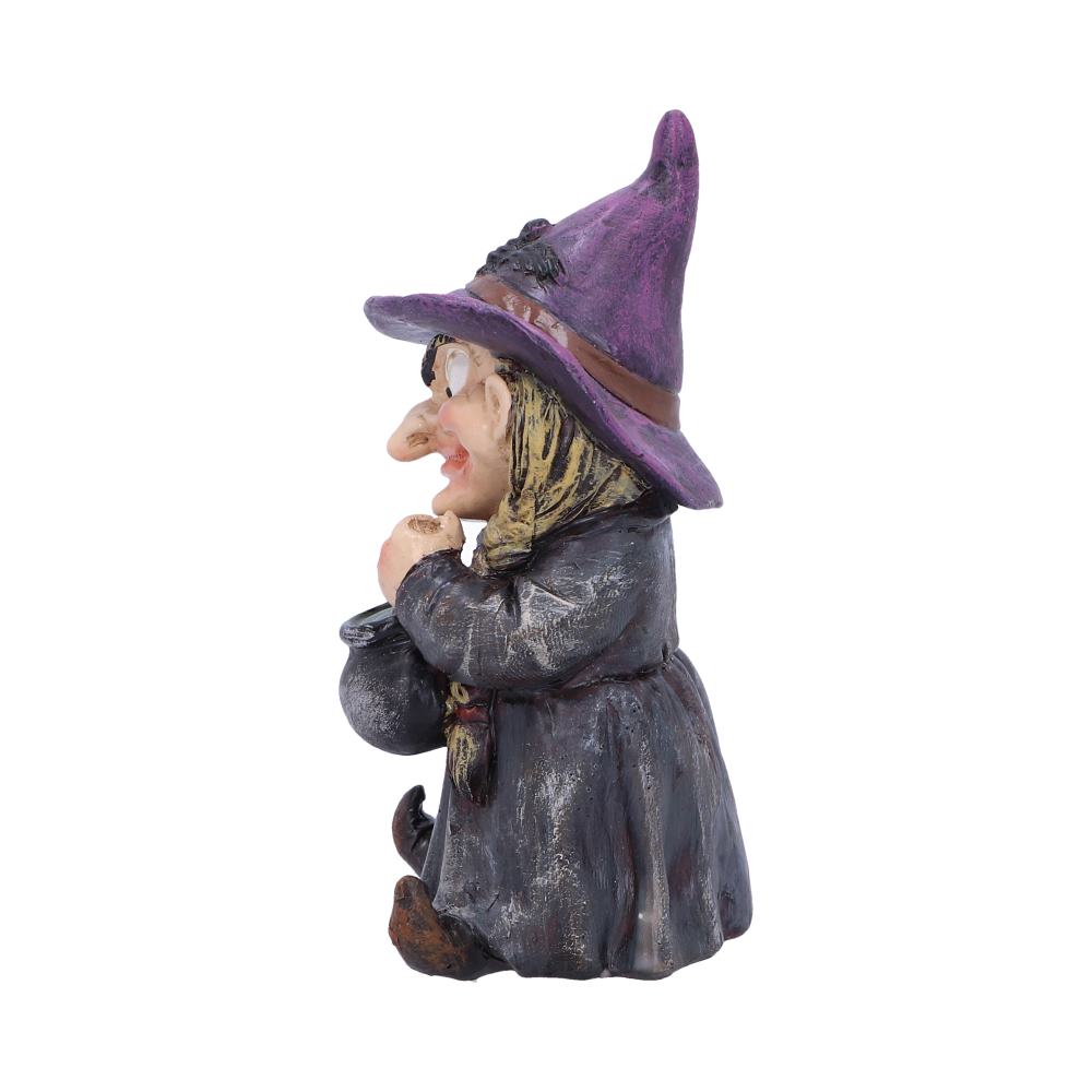 Double Double Small Witch and Cauldron Figurine 10cm