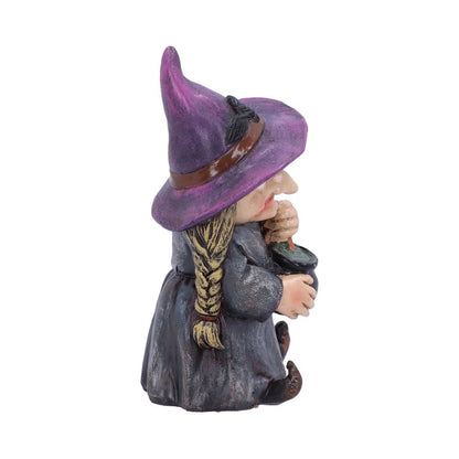 Double Double Small Witch and Cauldron Figurine 10cm