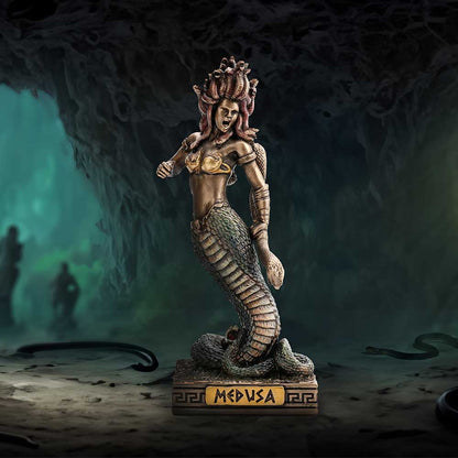 Medusa's Wrath Mini Bronze Figurine