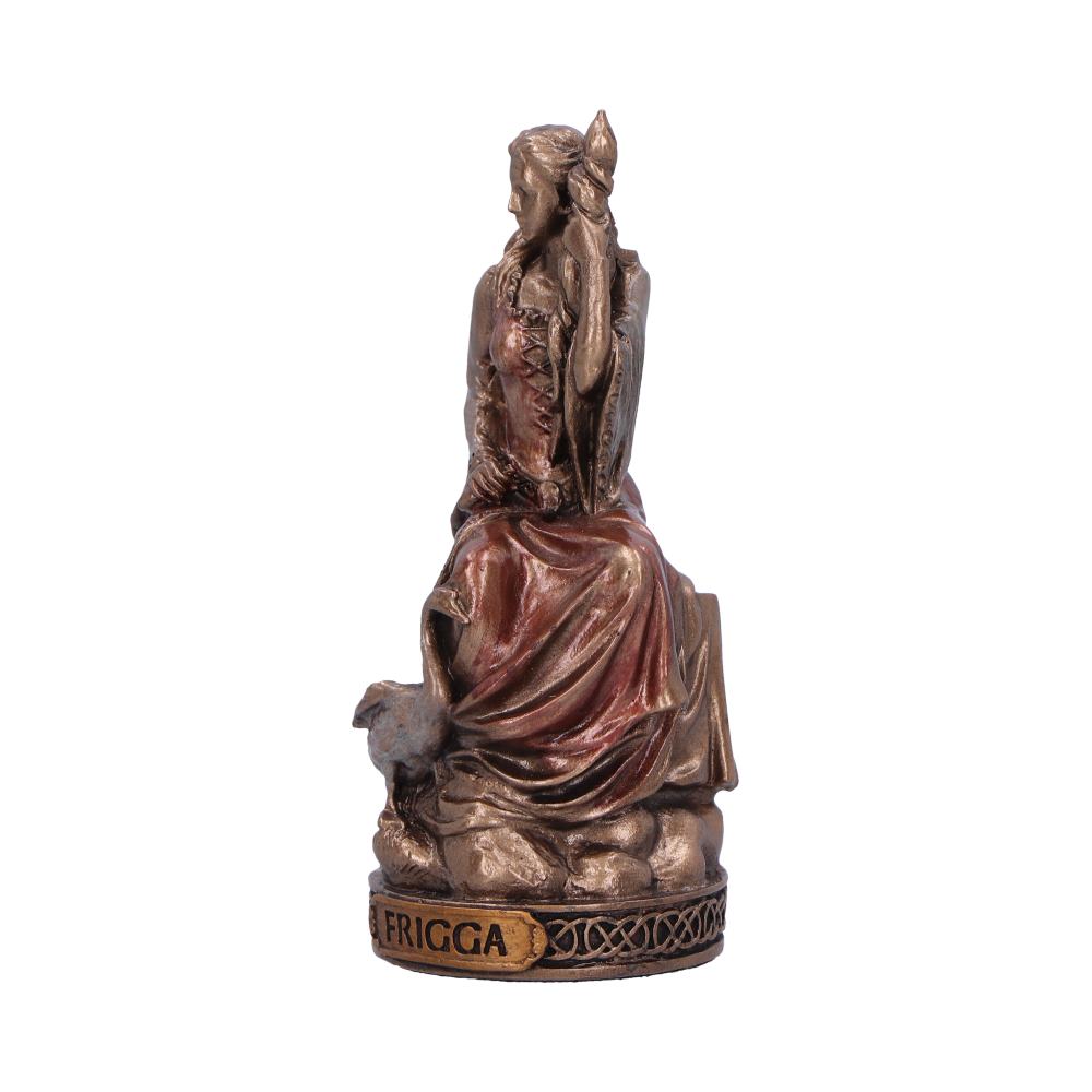 Frigga Goddess of Motherhood Mini Bronze Figurine