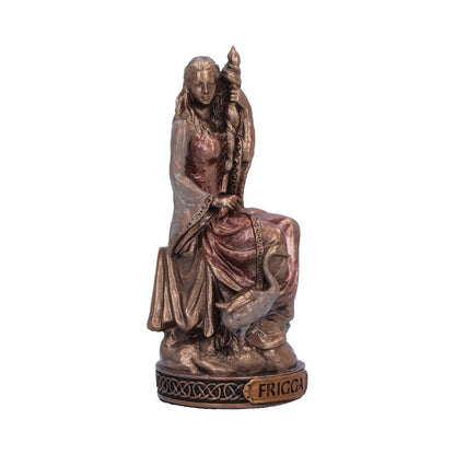 Frigga Goddess of Motherhood Mini Bronze Figurine