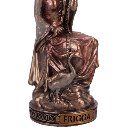 Frigga Goddess of Motherhood Mini Bronze Figurine