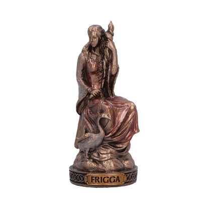 Frigga Goddess of Motherhood Mini Bronze Figurine