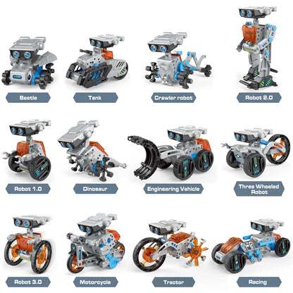 DIY Elektroroboter Pro Edition 12 in 1 Modell