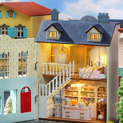 Cosyville Vintage Paris Special Gift Shop DIY Wooden Dollhouse