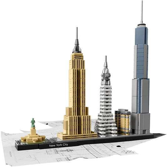 VentureCraft New York City Skyline Building Block Set 21052