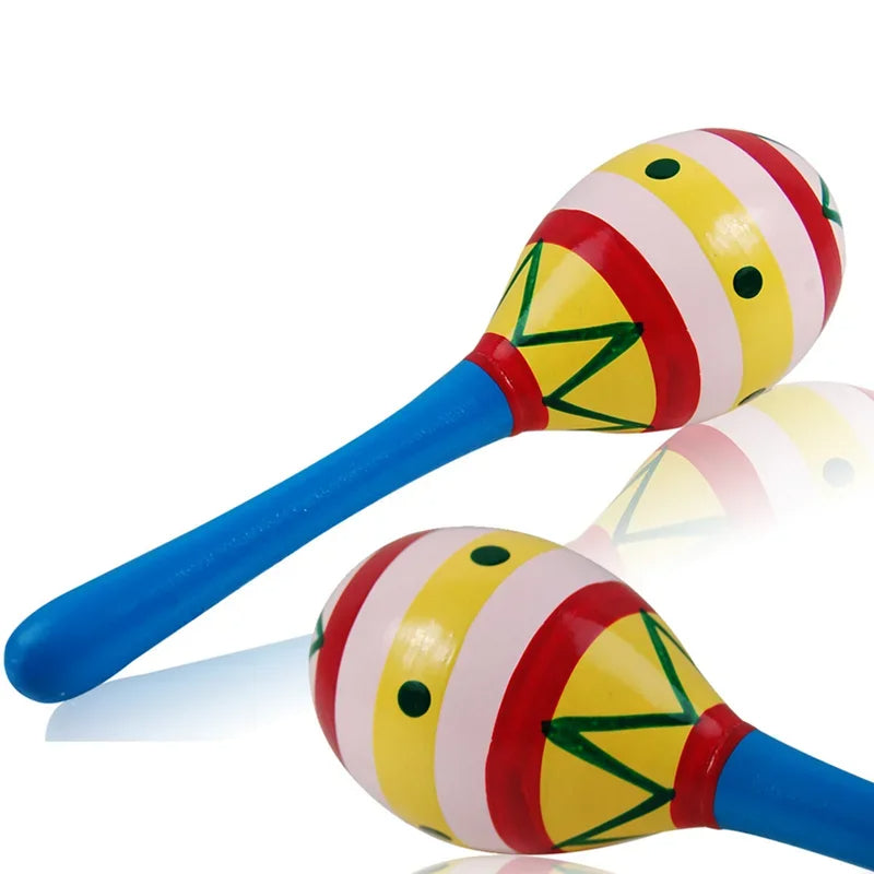 Montessori Wooden Musical Rattle Shaker