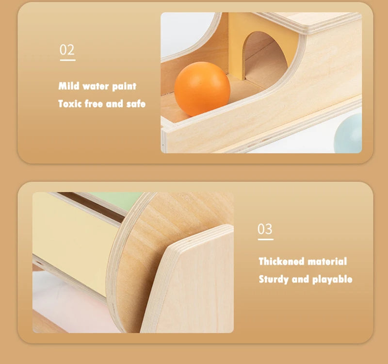 Innoplay Montessori Wooden Drawer Box