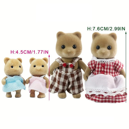 Furkins Mouse Family Doll Set