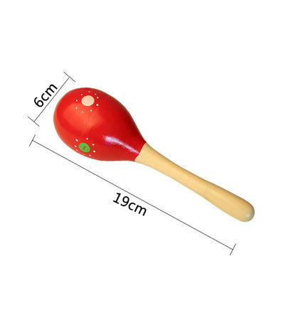 Montessori Wooden Musical Rattle Shaker