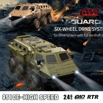 V-Guard 9510E6 1:16 6WD Multi Terrain Remote Controlled APC