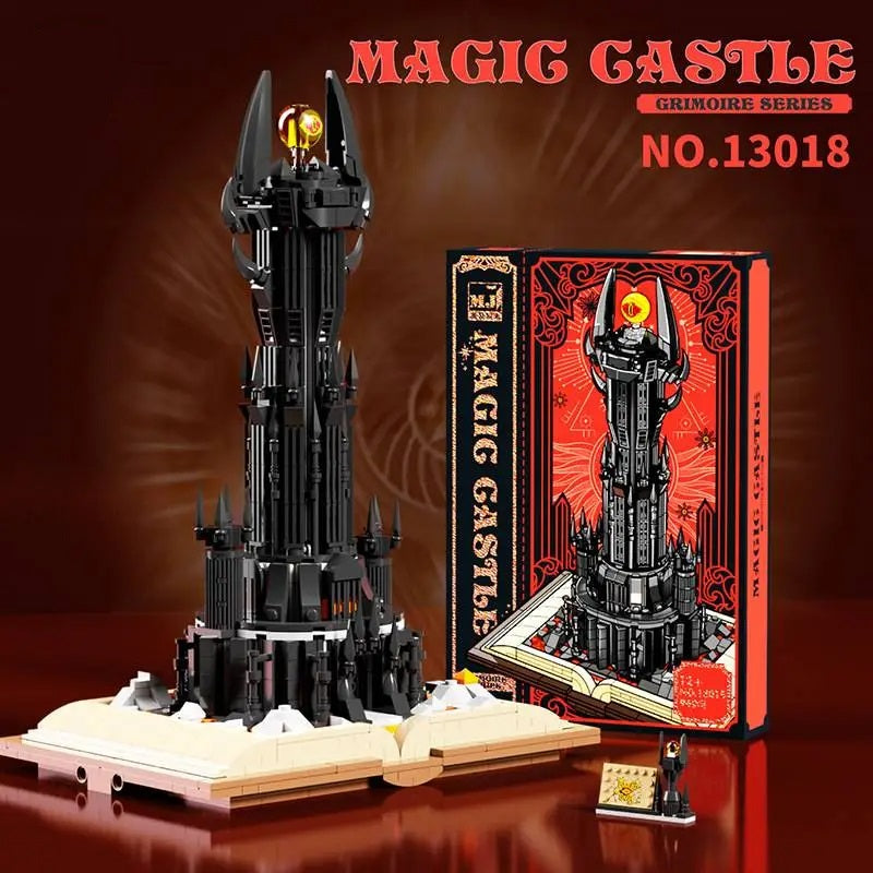 969-piece Magic Castle Eye Tower Building Block Set