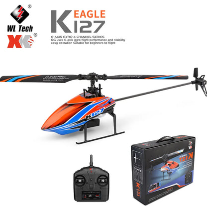 WLtoys XK127 V911S 6 Axis Gyro Helicopter