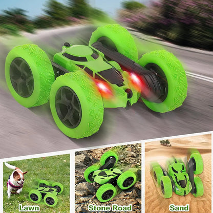 TurboTwist Double Sided Flip 360 Degree Rotation Off Road Stunt Car