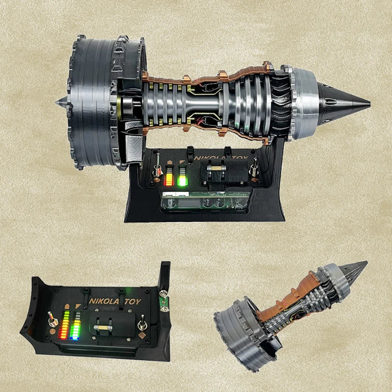 TR900 Turbofan Engine Model With Brushless Motor