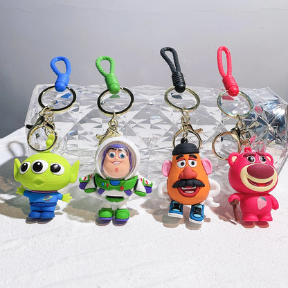 Potdemiel Disney Toy Story Silicone Keychain