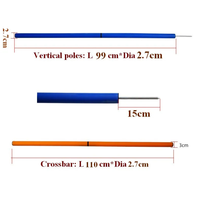 Agility Training Obstacle Poles