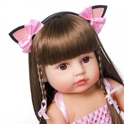 EverFaye Amelina Doll Pink Dress and Accessories