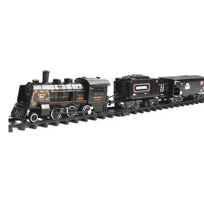 Alloy Smart Vintage Steam Effect Locomotive Freight Train