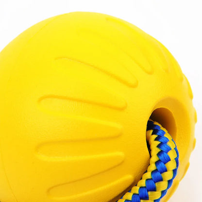 Indestructible Solid Rubber Ball Chew Toy