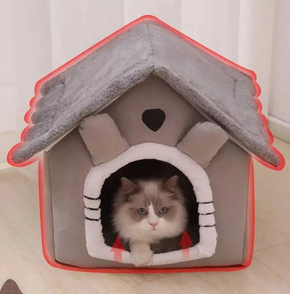 Easy Clean Small Pet House for Cats & Dogs