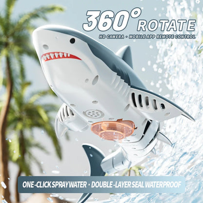 Sharkit Remote Control Biomechanical Shark With Camera