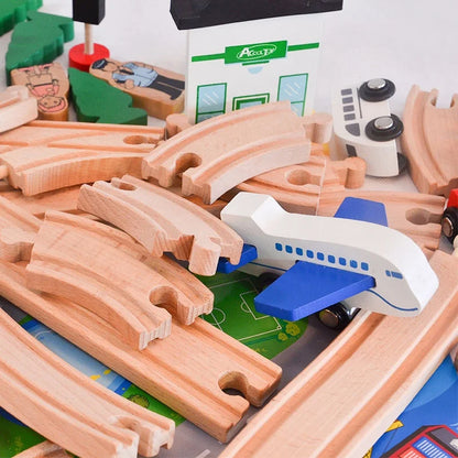 AC7505 | City Wooden Train Set