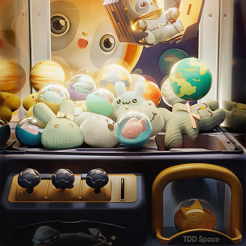 Space Doll Claw Mini Vending Claw Machine