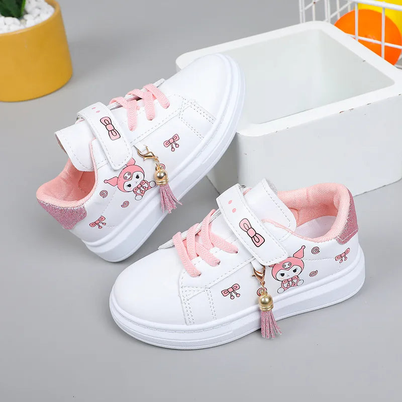 Sanrio | Girl's Fashion Lace and Strap Sneakers