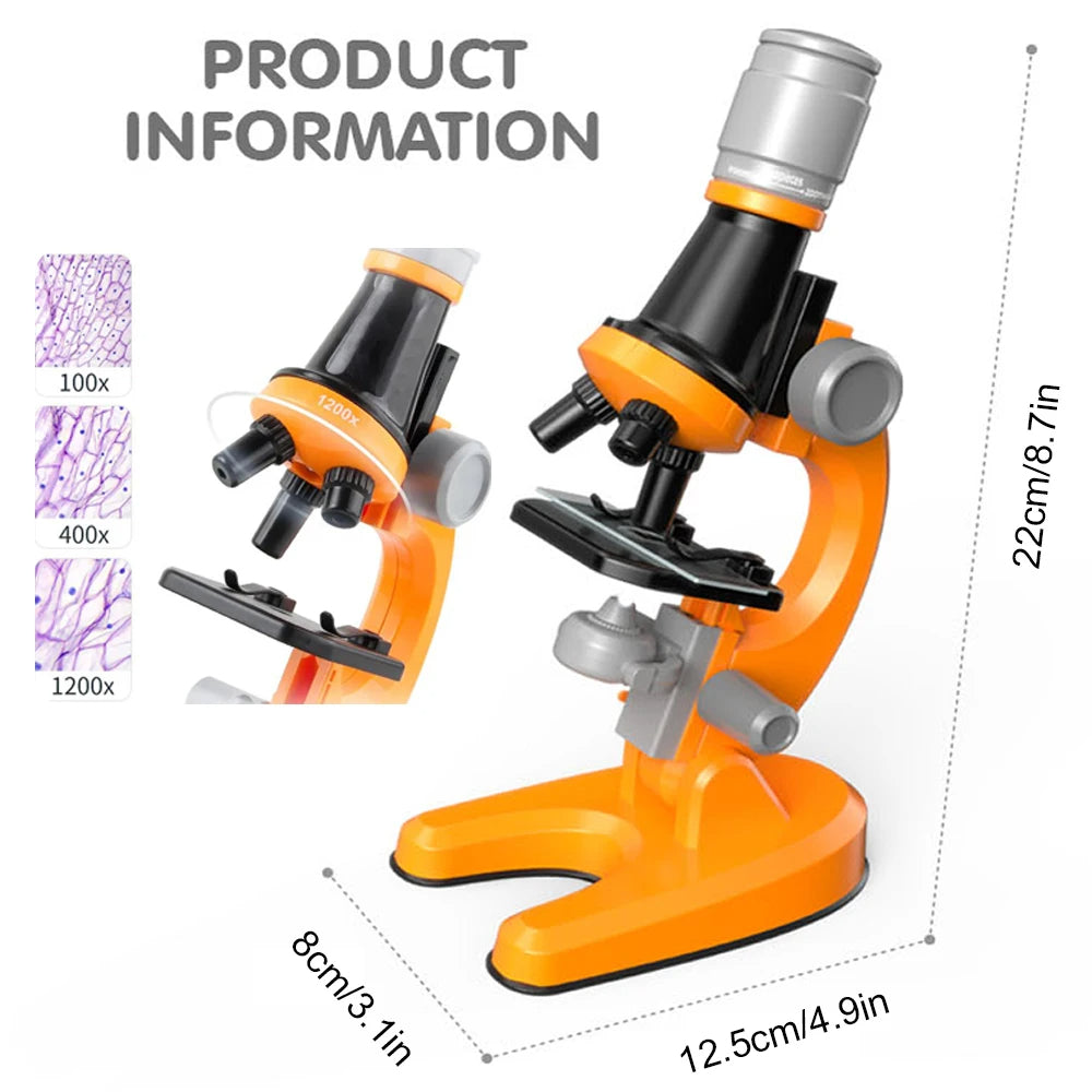 Microscope Biology Lab Experiment Kit