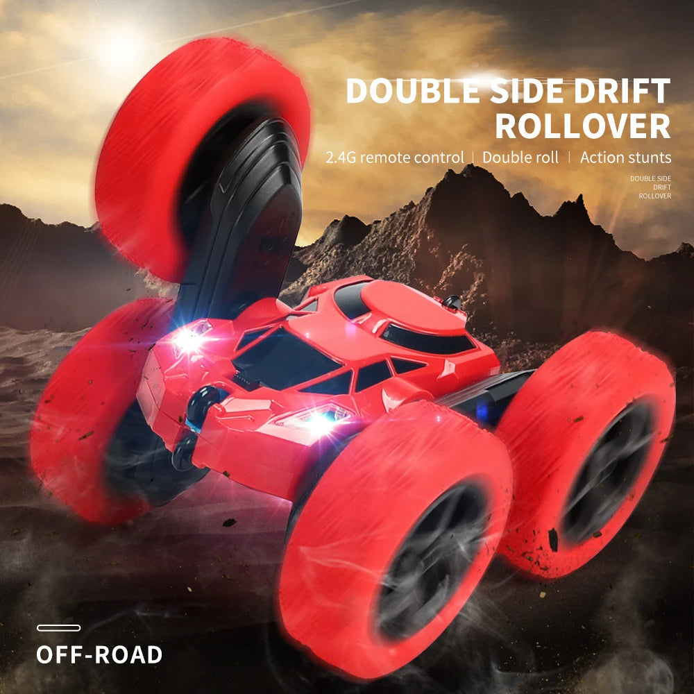 TurboTwist Double Sided Flip 360 Degree Rotation Off Road Stunt Car