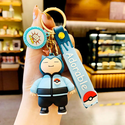 Pokemon Silicone Keychain