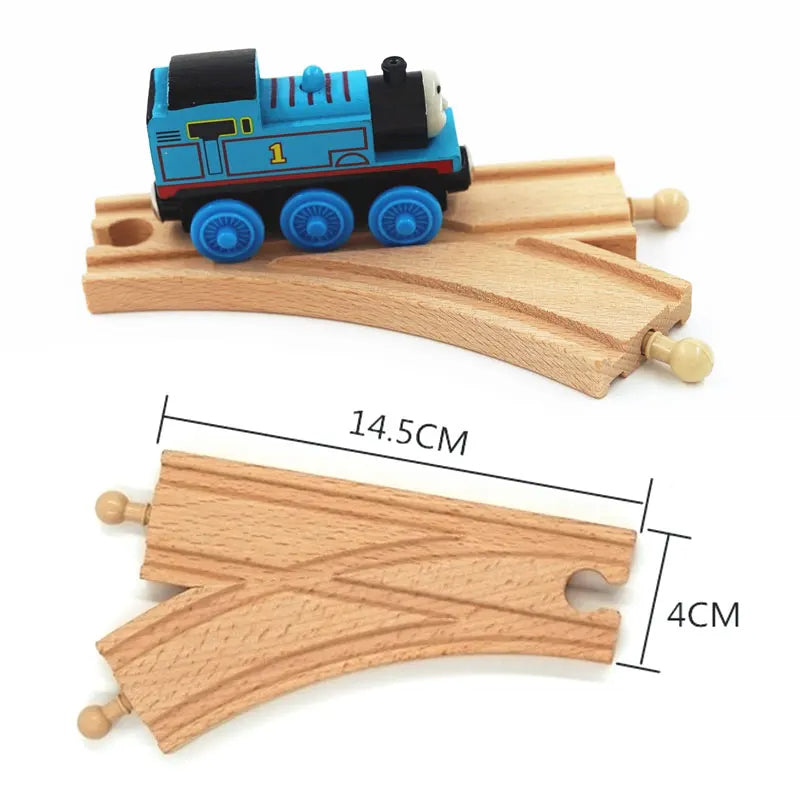 Right Track Toys Wooden Train Track Set