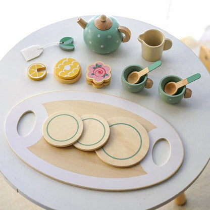 KABI Wooden Afternoon Tea Set