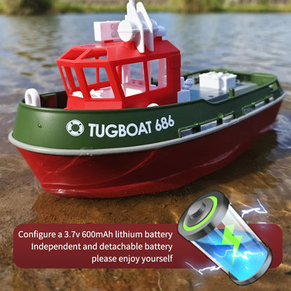 TYXIN RC Tugboat 686 2.4G 1/72 Powerful Dual Motor Long Range