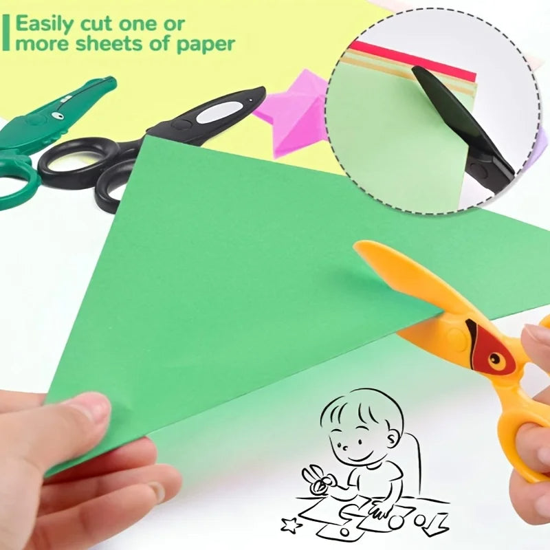 Preschool Child Safe Training Craft Scissors