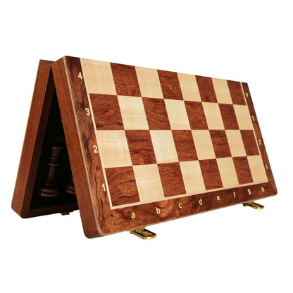 Handmade Solid Walnut Wooden Chess Set