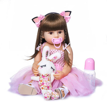 EverFaye Amelina Doll Pink Dress and Accessories