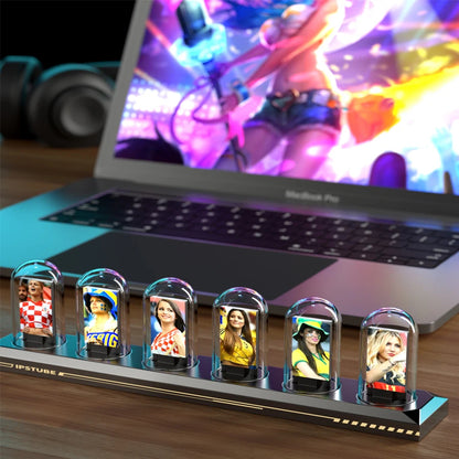 Customisable Digital Nixie Tube Table LED IPS Colour Screen Lights