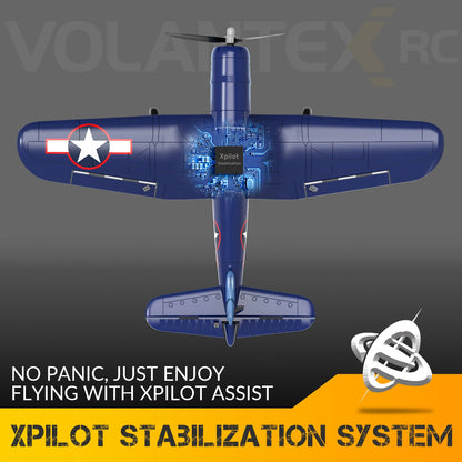 Volantex Vought F4U Corsair RC Plane 2.4GHz 4CH RTF