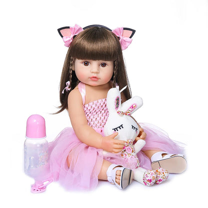 EverFaye Amelina Doll Pink Dress and Accessories